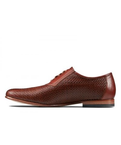 Clarks - Form Weave Tan Weave Leather Clarks - Form Weave Tan Weave Leather